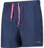 CMP Badeshorts navy-b.co-fuxia