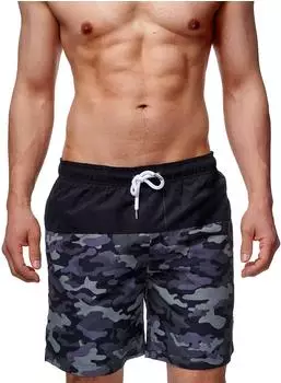 Indicode Pruitt Badeshorts Regular Fit (70508BS) dired camouflage