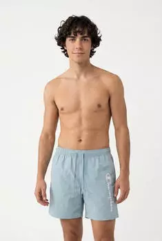 Champion Basics Terry Shorts Large Logo (222192) hellblau/wei&szlig;