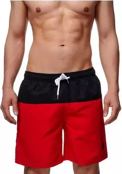 Indicode Pruitt Badeshorts Regular Fit (70508BS) rot