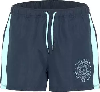 Chiemsee Badehose aus recyceltem Material dunkelblau