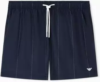 Emporio Armani Boxer Badehose schwarz