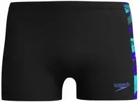 Speedo Badehose "Eco+ H-Boom" in Schwarz/ Blau, Gr&ouml;&szlig;e 5, Blau/schwarz, Herren