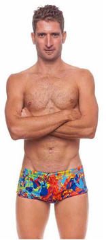 Turbo Seasons Super Tank Swimming Brief (7998817-99) mehrfarbig