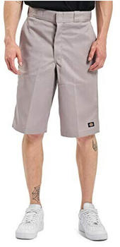 Dickies Loose Fit Flat Front Work Shorts silver