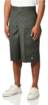Dickies Loose Fit Flat Front Work Shorts olive green
