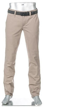Alberto Golfhose Rookie Regular Fit Mikrofaser wasserabweisend greige beige