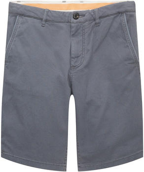 Tom Tailor Chino Shorts blueish grey diamond structure (1035038)