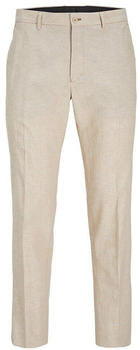 Jack & Jones Riviera Linen Dress Pants (12228724) Travertine / Fit Slim Fit