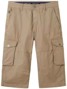 Tom Tailor Relaxed Fit Overknee Cargo Shorts (1040225) beige geometric structure