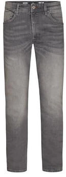 Petrol Industries Denim Tapered Anzughose grau