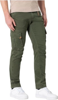 Timezone Cargohose Regular Fit Taschen Baumwolle Reißverschluss