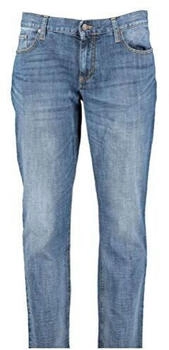 Alberto Regular Slim Fit Jeans mittelblau