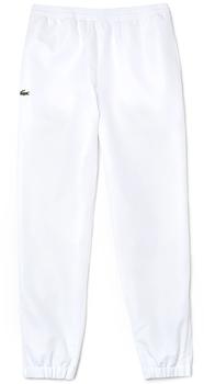Lacoste Relaxed Fit Trainingshose Label-Badge weiss