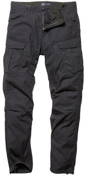Vintage Industries Slimfit Cargohose Lester Pants stahl