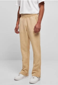 Urban Classics Heavy Terry Garment Dye Slit Sweatpants unionbeige TB4957 Urban Classics Heavy Terry Garment Dye Slit Sweatpants unionbeige TB4957