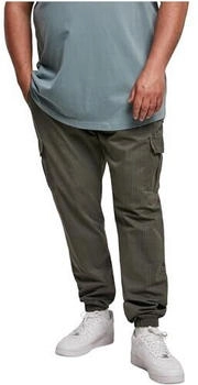 Urban Classics Glencheck Cargo Jog Pants hose darkgrey