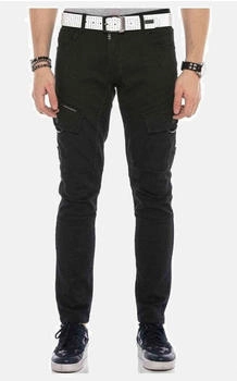 Cipo & Baxx Cargojeans schrägen Cargotaschen CD566 schwarz