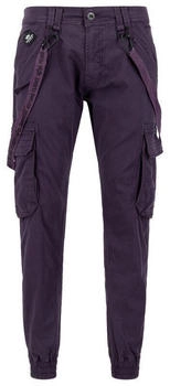 Alpha Industries Cargohose lila