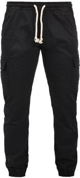 Indicode Cargohose 'Abbal' schwarz