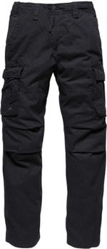 Vintage Industries Reef Pant Cargo Hose schwarz black