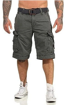 JetLag Fashion Cargo Shorts Take Off charcoal