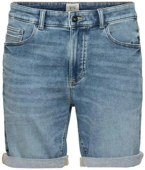 Camel Active fleXXXactive Bermudashorts Slim Fit hellblau