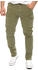 Yazubi Jayden Herren Cargohose Designer Stretch Cargo Chino Slim-Fit