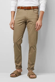 Meyer Hosen M|5 High Performance Cotton & Tencel (9-6172) stein