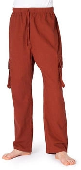 Panasiam Cargohose 100% baumwolle bequemer Schnitt unisex