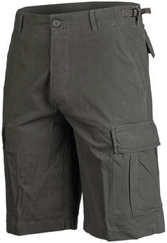 Mil Tec Shorts Typ BDU rip-stop vorgewaschen grün