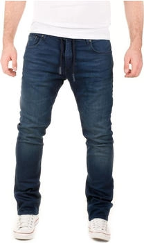 WOTEGA Noah Jogginghose Jeans-Look blau