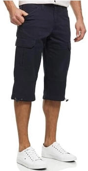 Indicode INStevie Cargo-Shorts Taschen navy