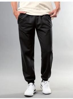 Trigema Jogginghose 'TRIGEMA' schwarz 70% Baumwolle 30% Polyester Artikel-Nr 442723