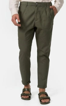 Indicode Leinenhose Cunningham army