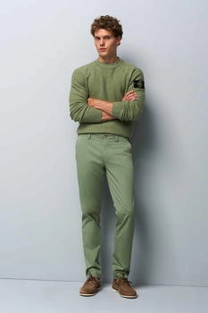 Meyer Hosen Light Summer Twill Grün (1-6181)