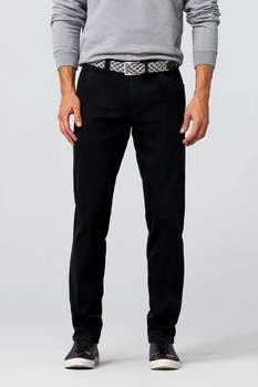 Meyer Hosen Superstretch Denim Black-Black (9-4541)