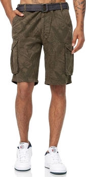 Tazzio Cargoshorts A201 khaki inkl abnehmbarem Gürtel
