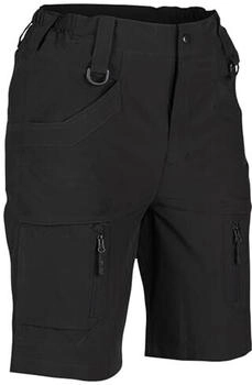 Mil Tec Assault Elastic Shorts schwarz