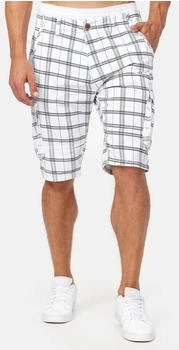 Indicode Monroe Cargo Cargoshorts optisch kariert