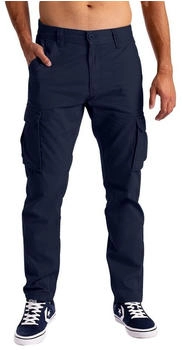 Blauer Hafen Cargohose Taschen baumwolle navy