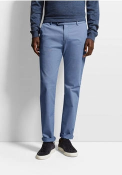 Bugatti Chinohose aus elastischer Baumwolle blau blaugrau