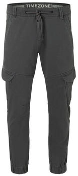 Timezone Cargohose REGULAR BROOKLYNTZ Stretch dark grey 9889