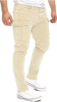 Yazubi Jayden Cargohosen beige