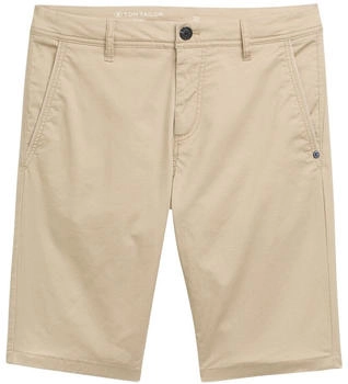 Tom Tailor Slim Chino Shorts beige triangle print (1044706)