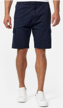 Indicode Kinnaird Chino Cargo Shorts stretch navy