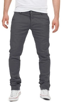 Yazubi Dustin Slim Fit Hose dunkelgrau