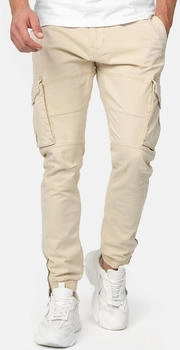 Indicode Alex Cargohose baumwolle Taschen fog