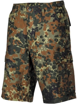 Max Fuchs Bermuda BDU Seitentaschen flecktarn
