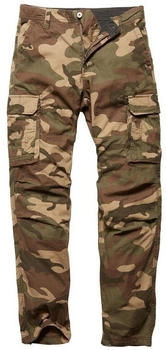 Vintage Industries Reef Camo Cargohose braun oliv beige Vintage Industries Reef Camo Cargohose braun oliv beige